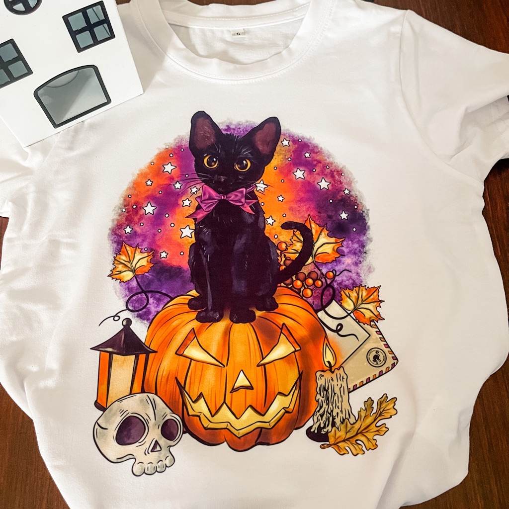 Brand New Halloween Kitty Shirt